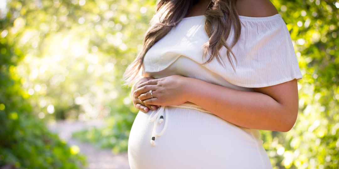 Image of healthy pregnant woman
