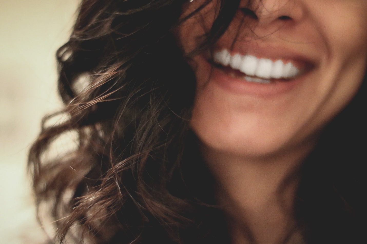 woman with healthy teeth and smile